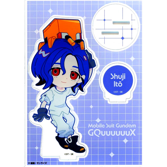 Shuji Ito Mobile Suit Gundam Silver Phantom x Tokyu Kabukicho Tower Climax Collaboration Mini Character Acrylic Stand [USED]