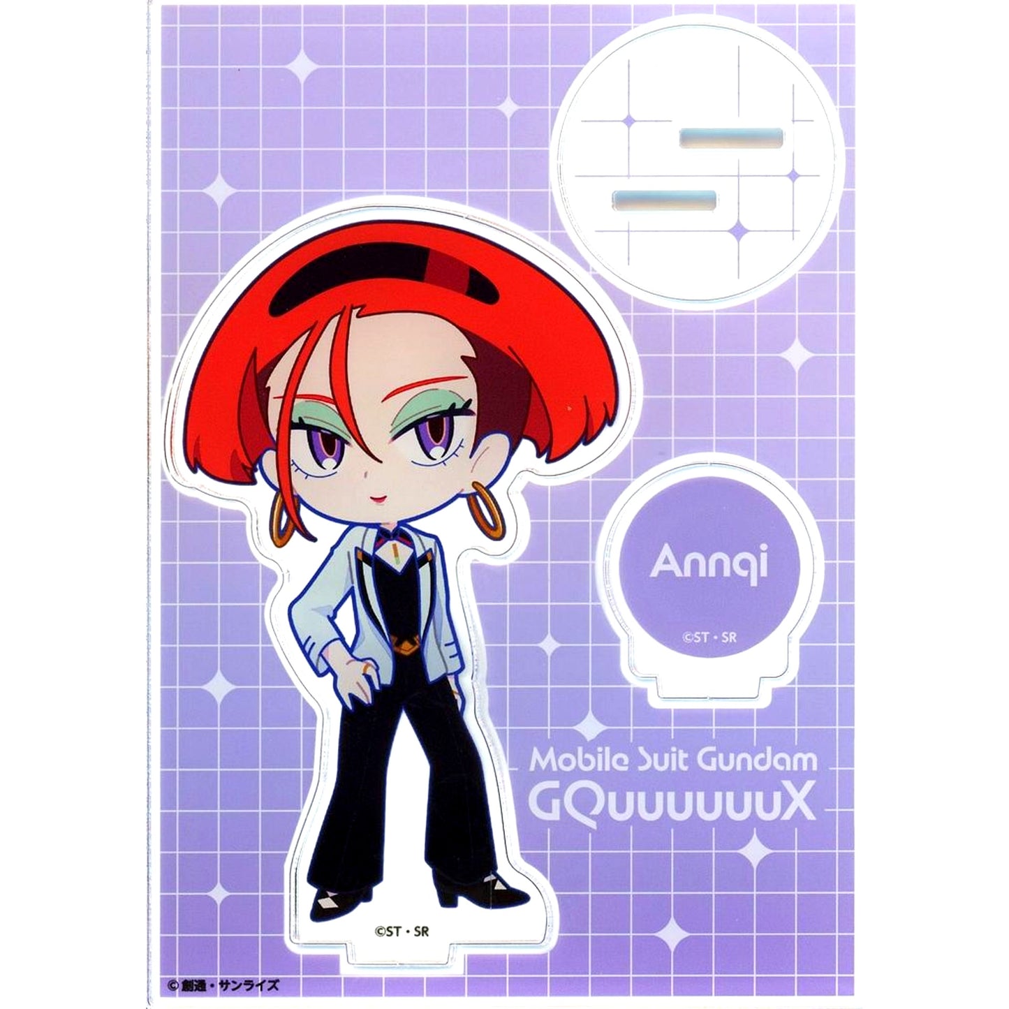 Anky Mobile Suit Gundam GQuuuuuuX x Tokyu Kabukicho Tower Climax Collaboration Mini Chibi Acrylic Stand [USED]