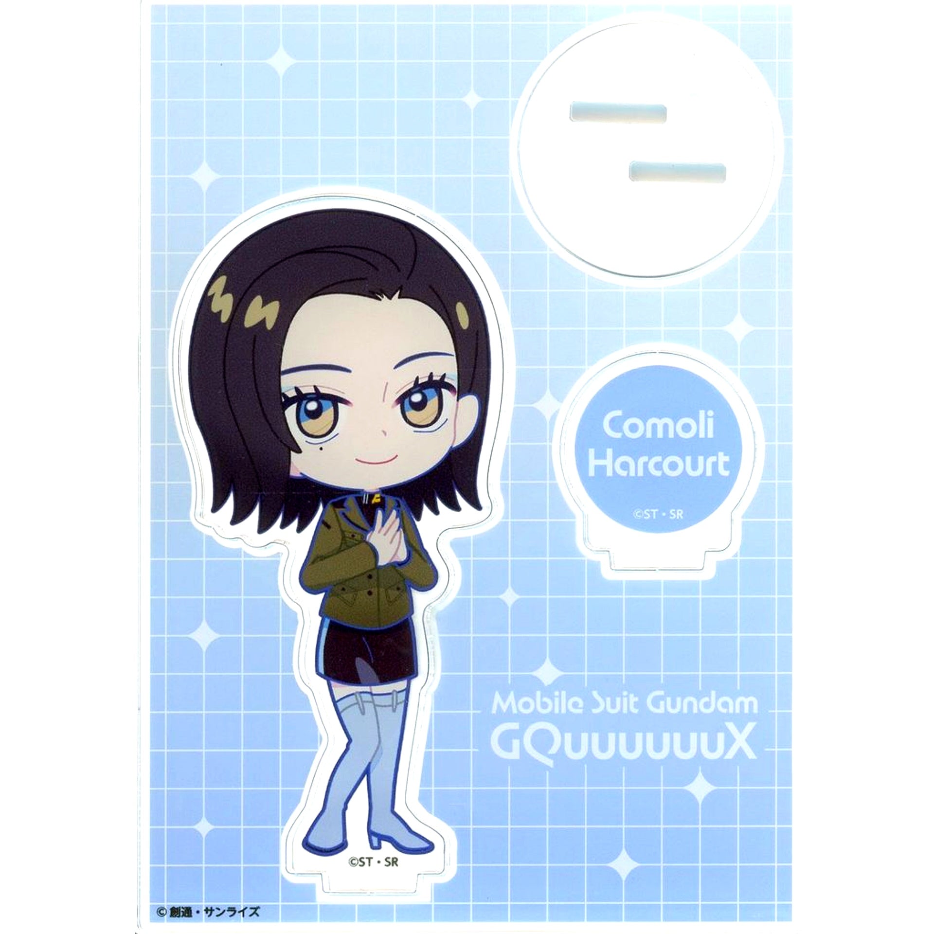 Komori Harcourt Mobile Suit Gundam Silver Phantom x Tokyu Kabukicho Tower Climax Collaboration Mini Character Acrylic Stand [USED]