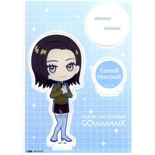Komori Harcourt Mobile Suit Gundam Silver Phantom x Tokyu Kabukicho Tower Climax Collaboration Mini Character Acrylic Stand [USED]