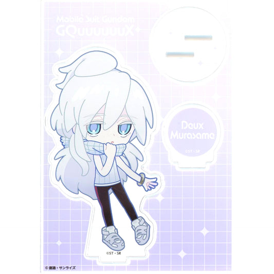Do Murasame Mobile Suit Gundam Silver Phantom x Tokyu Kabukicho Tower Climax Collaboration Mini Character Acrylic Stand [USED]