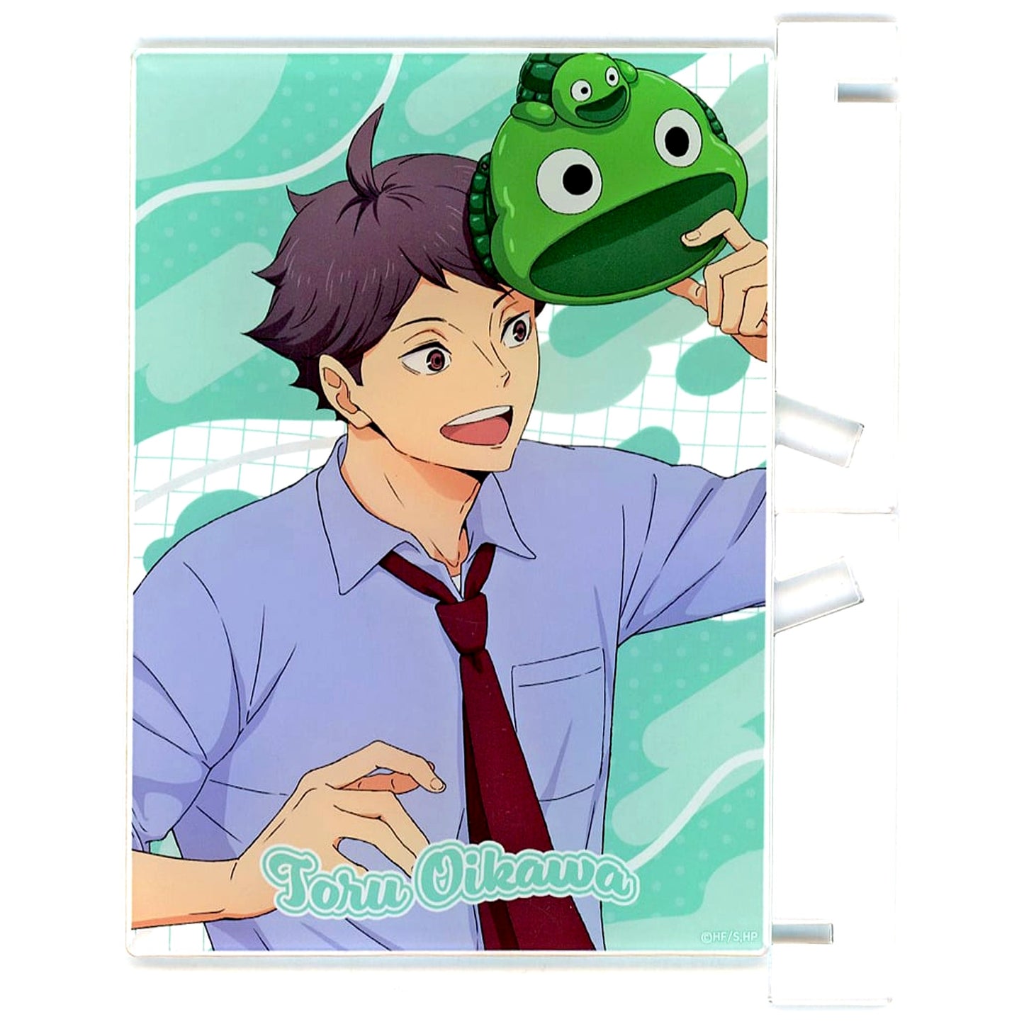 Toru Oikawa Acrylic Panel Haikyu!! Asobitsukuse!! in Namjatown Summer Version Minigame Erabou! Nozokimen Mikuji! Prize S Daikichi [USED]