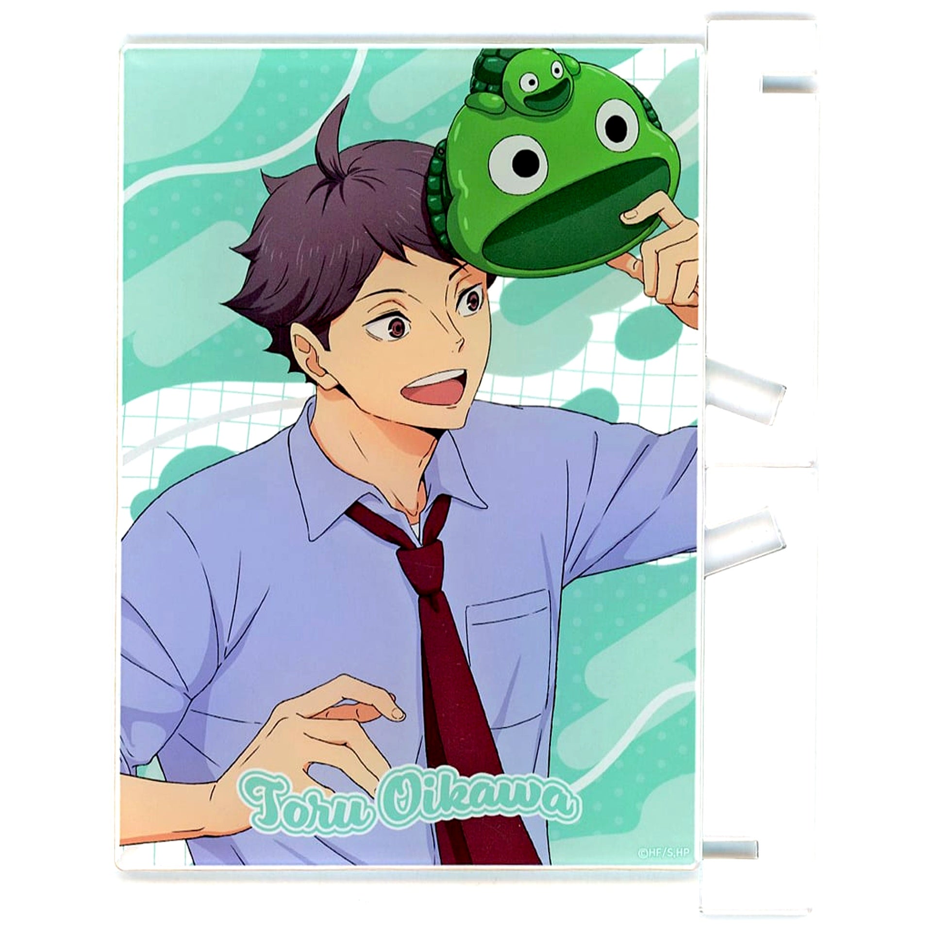 Toru Oikawa Acrylic Panel Haikyu!! Asobitsukuse!! in Namjatown Summer Version Minigame Erabou! Nozokimen Mikuji! Prize S Daikichi [USED]