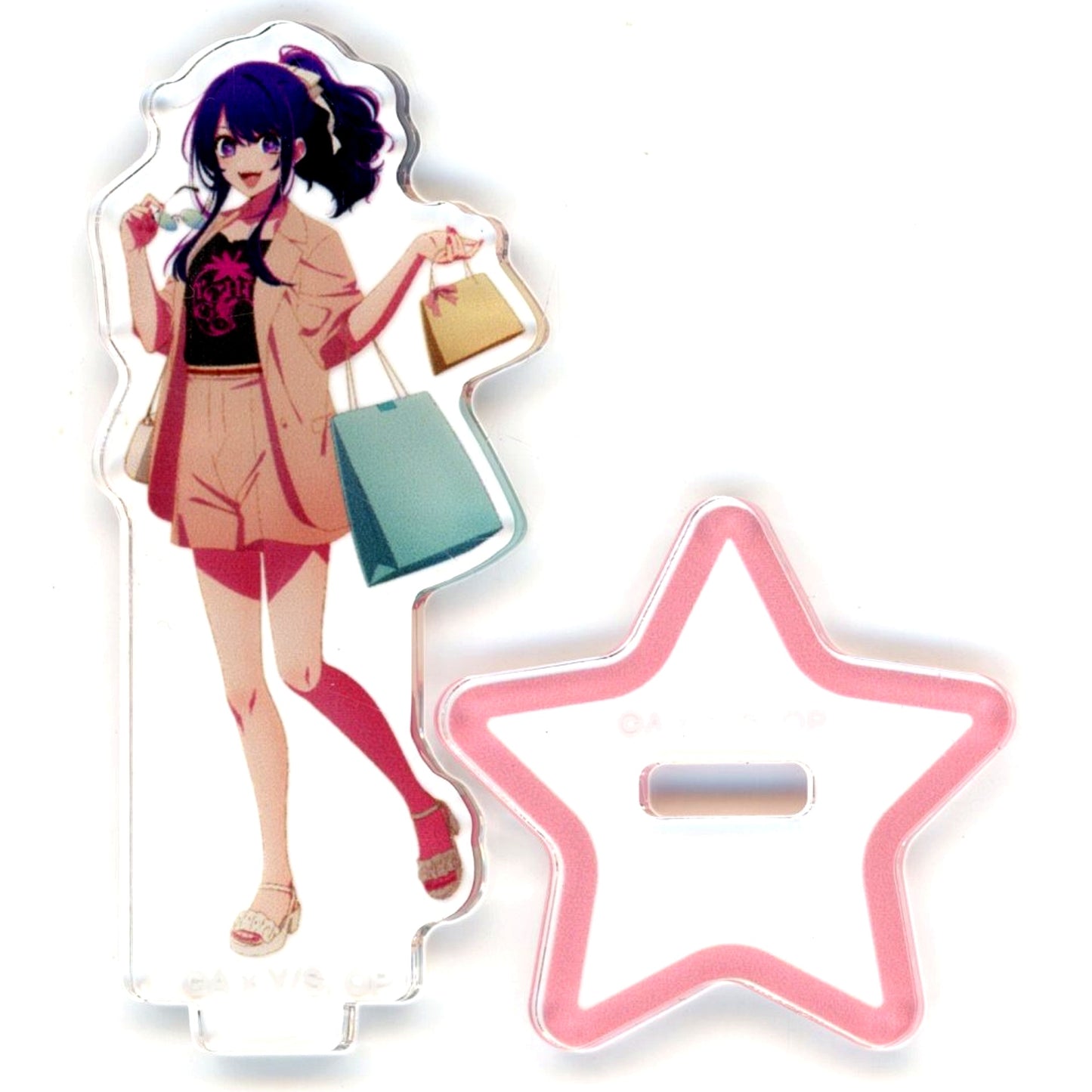 Ai Hoshino Illustration Shopping Ver. Trading Acrylic Stand Oshi no Ko [USED]
