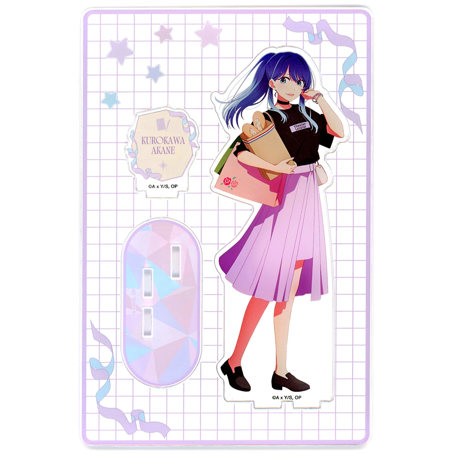Akane Kurokawa Oshi no Ko Illustration Shopping Ver. BIG Acrylic Stand with Parts [USED]