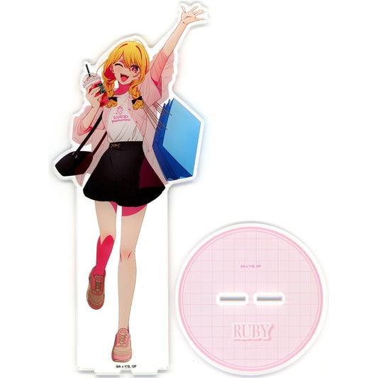 Ruby Hoshino Illustration Shopping Ver. Extra Large Acrylic Stand Oshi no Ko [USED]
