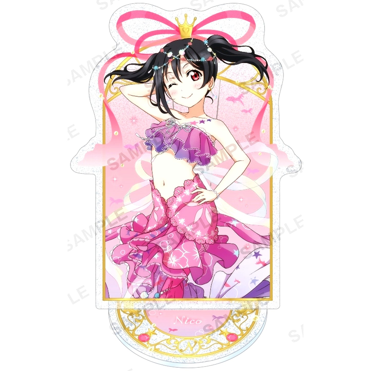 Nico Yazawa Muse Mermaid Ver. Kirarin Acrylic Stand Love Live! School Idol Festival [USED]