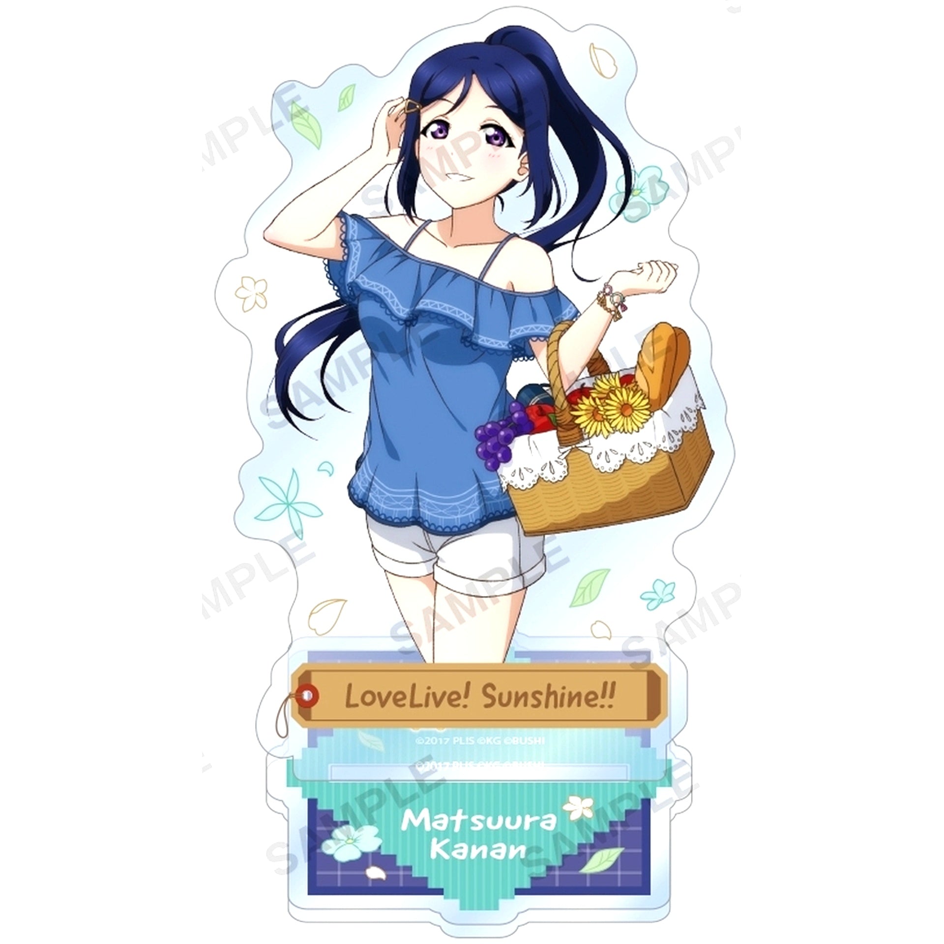 Kanan Matsuura Acrylic Stand Aqours Swimsuit Ver. Love Live! School Idol Festival [USED]