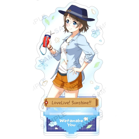 You Watanabe Aqours Swimsuit Ver. Acrylic Stand Love Live! School Idol Festival [USED]