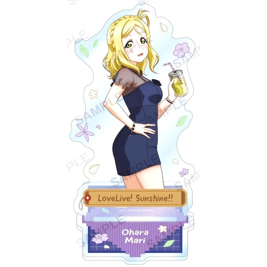 Mari Ohara Acrylic Stand Aqours Swimsuit Ver. Love Live! School Idol Festival [USED]