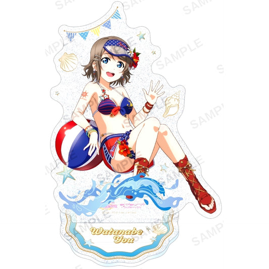 You Watanabe Aqours Swimsuit Ver. Kirarin Acrylic Stand Love Live! School Idol Festival [USED]