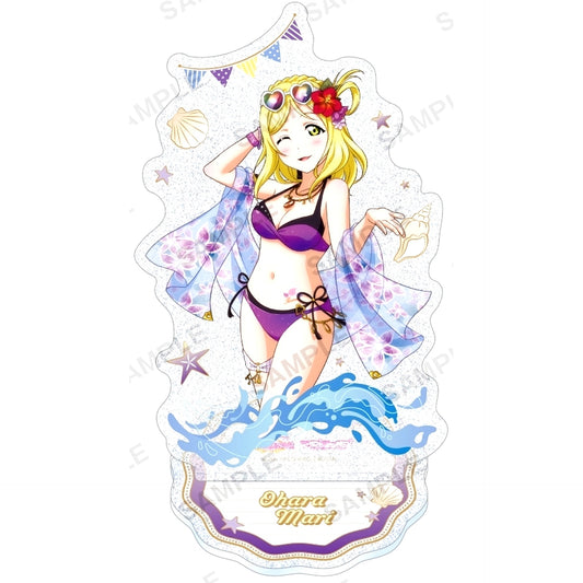 Mari Ohara Aqours Swimsuit Ver. Kirarin Acrylic Stand Love Live! School Idol Festival [USED]