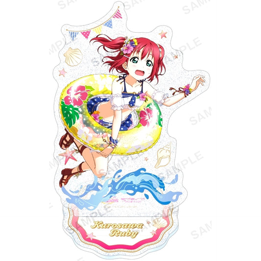 Ruby Kurosawa Kirarin Acrylic Stand Aqours Swimsuit Ver. Love Live! School Idol Festival [USED]