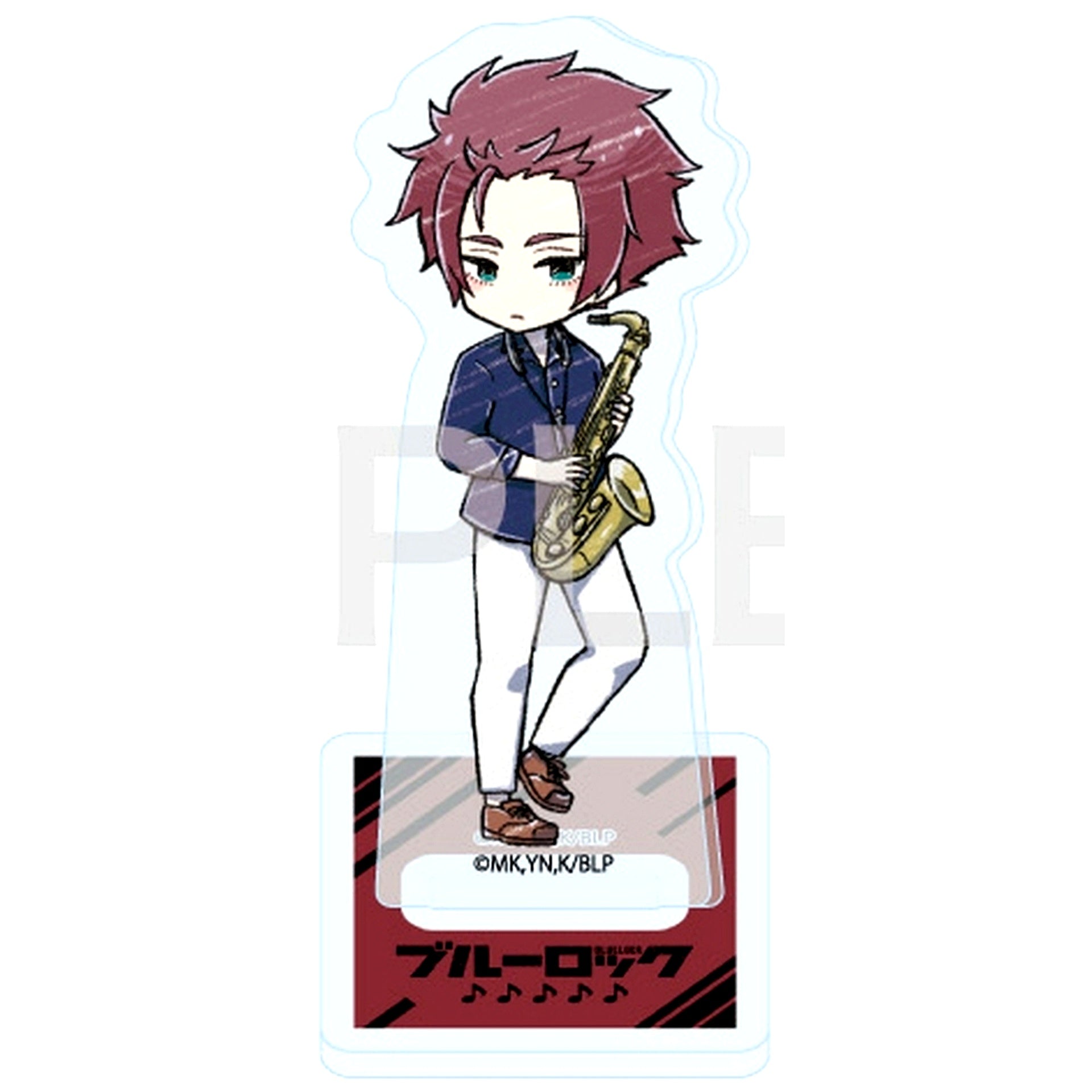 Sae Itoshi 11. Band Ver. GraffArt Illustration Acrylic Petit Stand Blue Lock [USED]