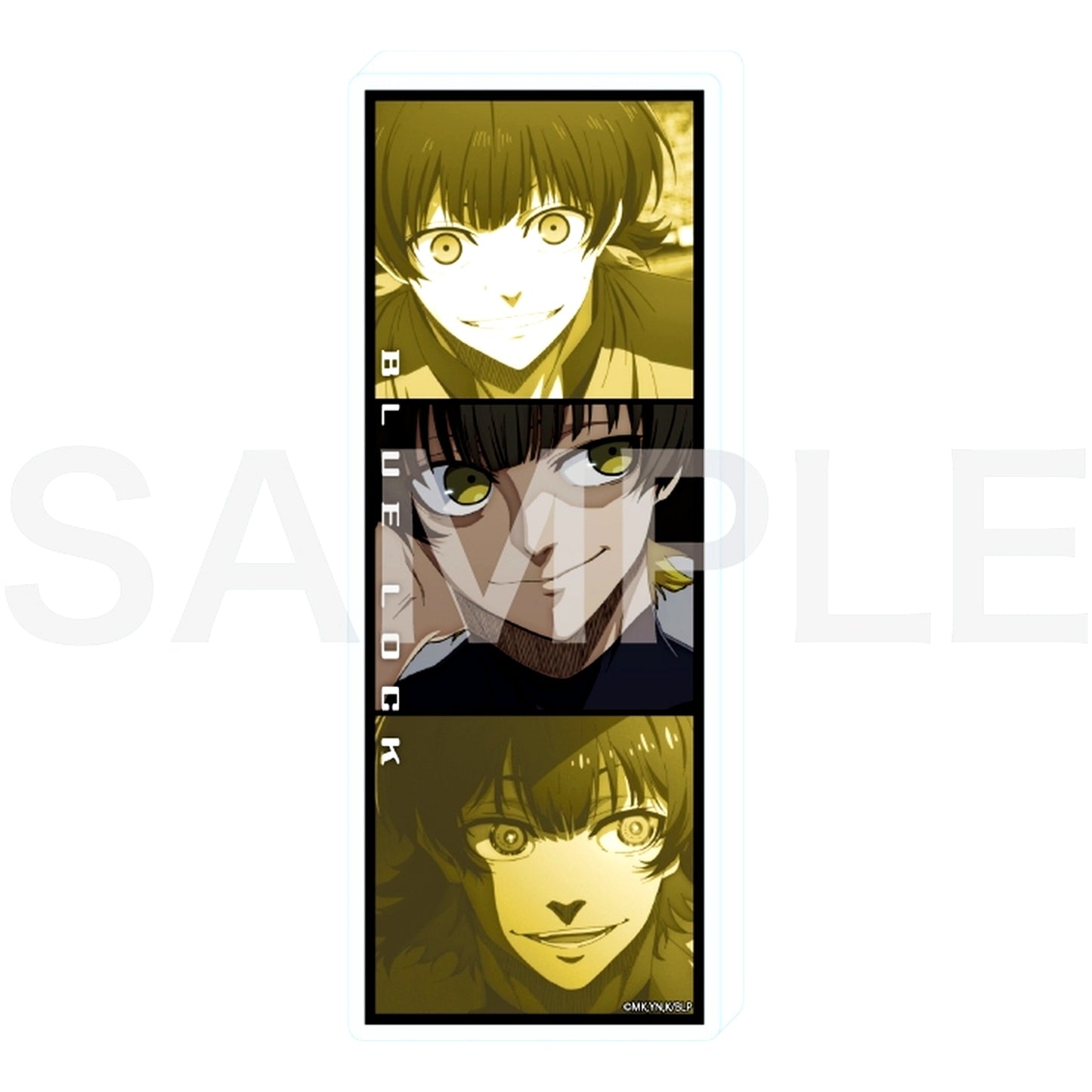 Meguru Bachira 12. Official Illustration Acrylic Block Blue Lock [USED]