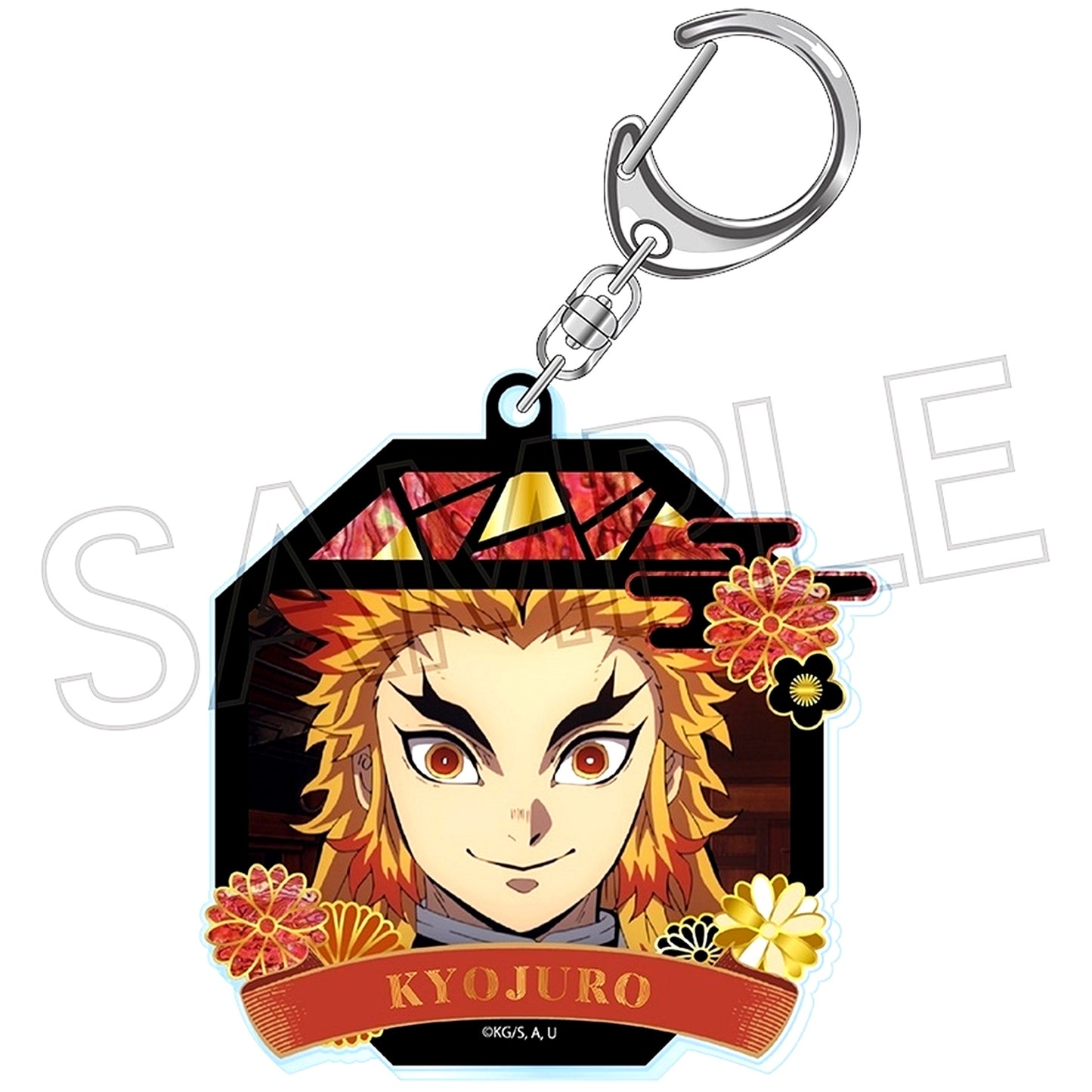 Kyojuro Rengoku Raden Style Series Acrylic Keychain Vol.4 Demon Slayer: Kimetsu no Yaiba [USED]