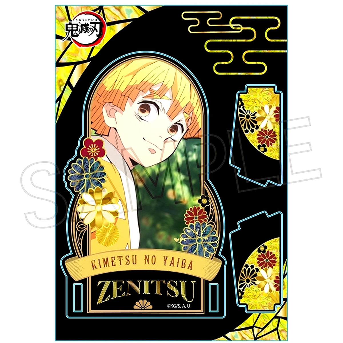 Zenitsu Agatsuma Raden Style Series Acrylic Stand Vol.4 Demon Slayer [USED]