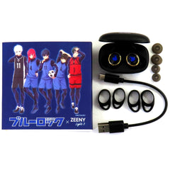 Seishiro Nagi Blue Lock Zeeny Lights 3 Collaboration Earphones x Zeeny [USED]