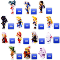 Set of 14 Final Fantasy Pixel Remaster Series x Atre Akihabara Final Fantasy VI Mini Acrylic Stand Collection [USED]