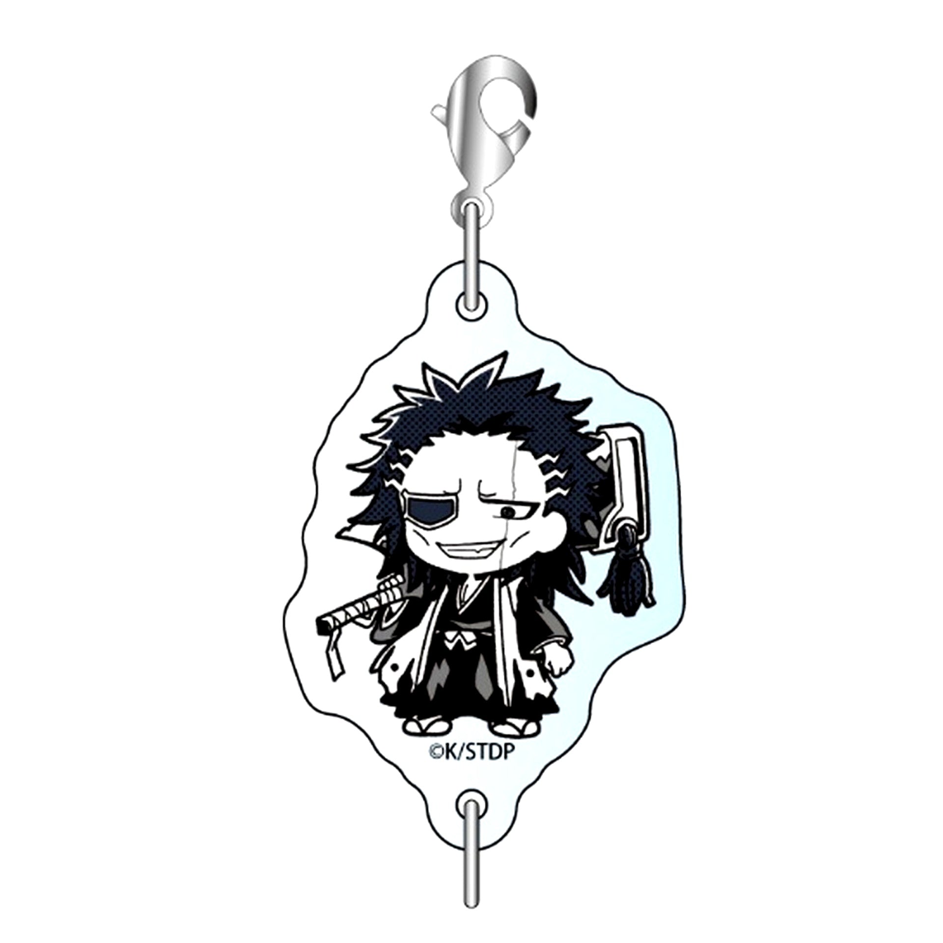 Kenpachi Zaraki Bleach Thousand-Year Blood War MONOCOLOR POPUP SHOP Connecting Mini Charm MONOCOLOR [USED]