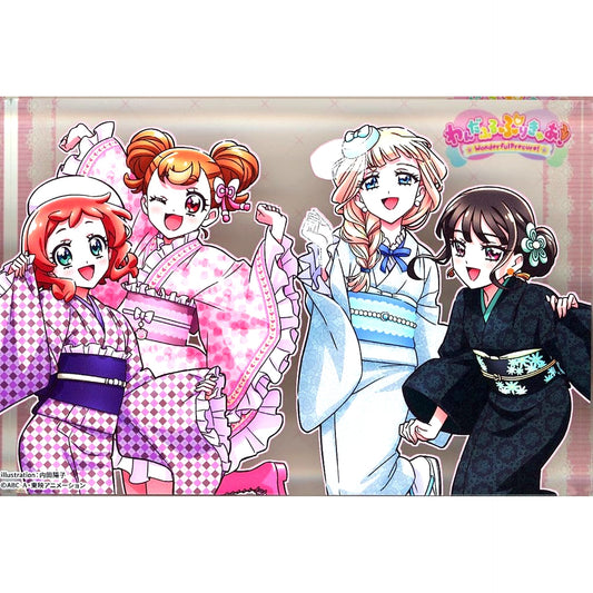 Wonderful Precure! Single Group Acrylic Block Amazon.co.jp Limited Blu-ray Complete Series Purchase Set Acrylic Block Included Collection Bonus [USED]