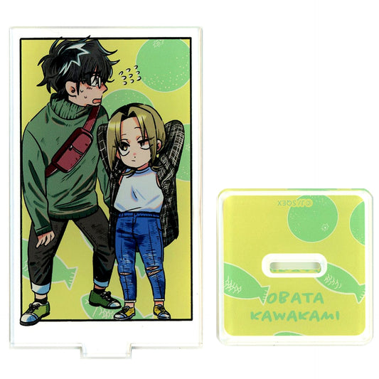 Obata & Kawakami B-7 Prize Behind the Supermarket Smoking With You Acrylic Stand e-STORE Kuji Online Kuji Super S no Goaien Kanshasai Part 2 [USED]