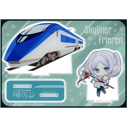 Frieren Green Special Acrylic Stand Frieren: Beyond Journey's End x Keisei Electric Railway - Keisei's Frieren Ticket Bonus with Goods [USED]
