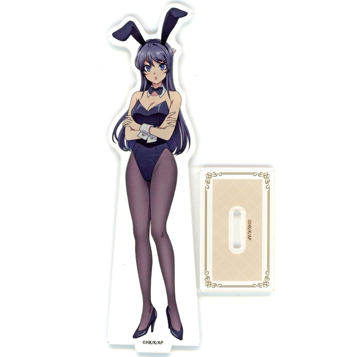 Mai Sakurajima Bunny Exhibition Visual Acrylic Stand Rascal Does Not Dream of a School Memory Aobuta Exhibition [USED]