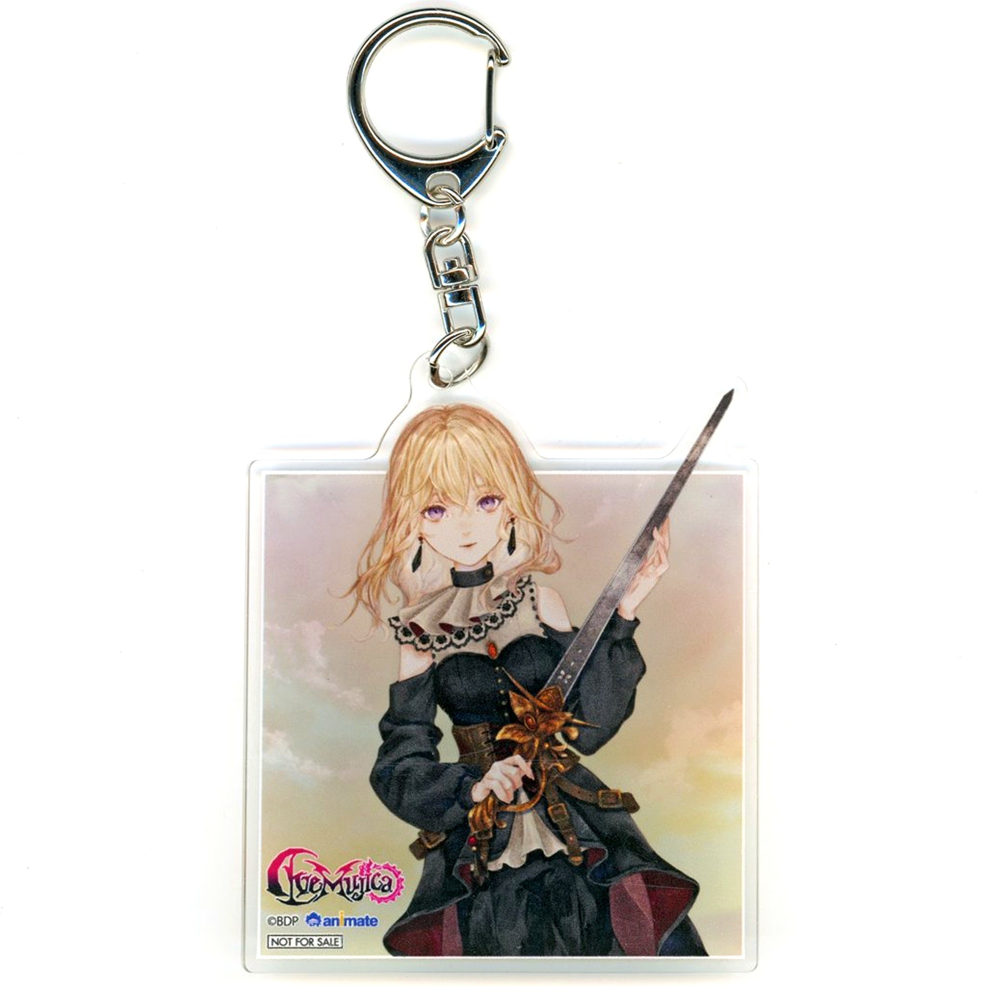 Doloris Ver. BanG Dream! Ave Mujica 1st Album Completeness Acrylic Keychain Animate Bonus [USED]