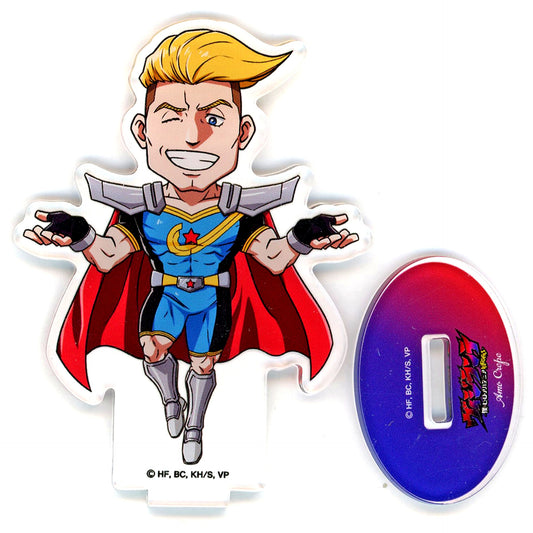 Captain Celebrity My Hero Academia Vigilantes ILLEGALS x AmoCrepe Acrylic Stand A [USED]