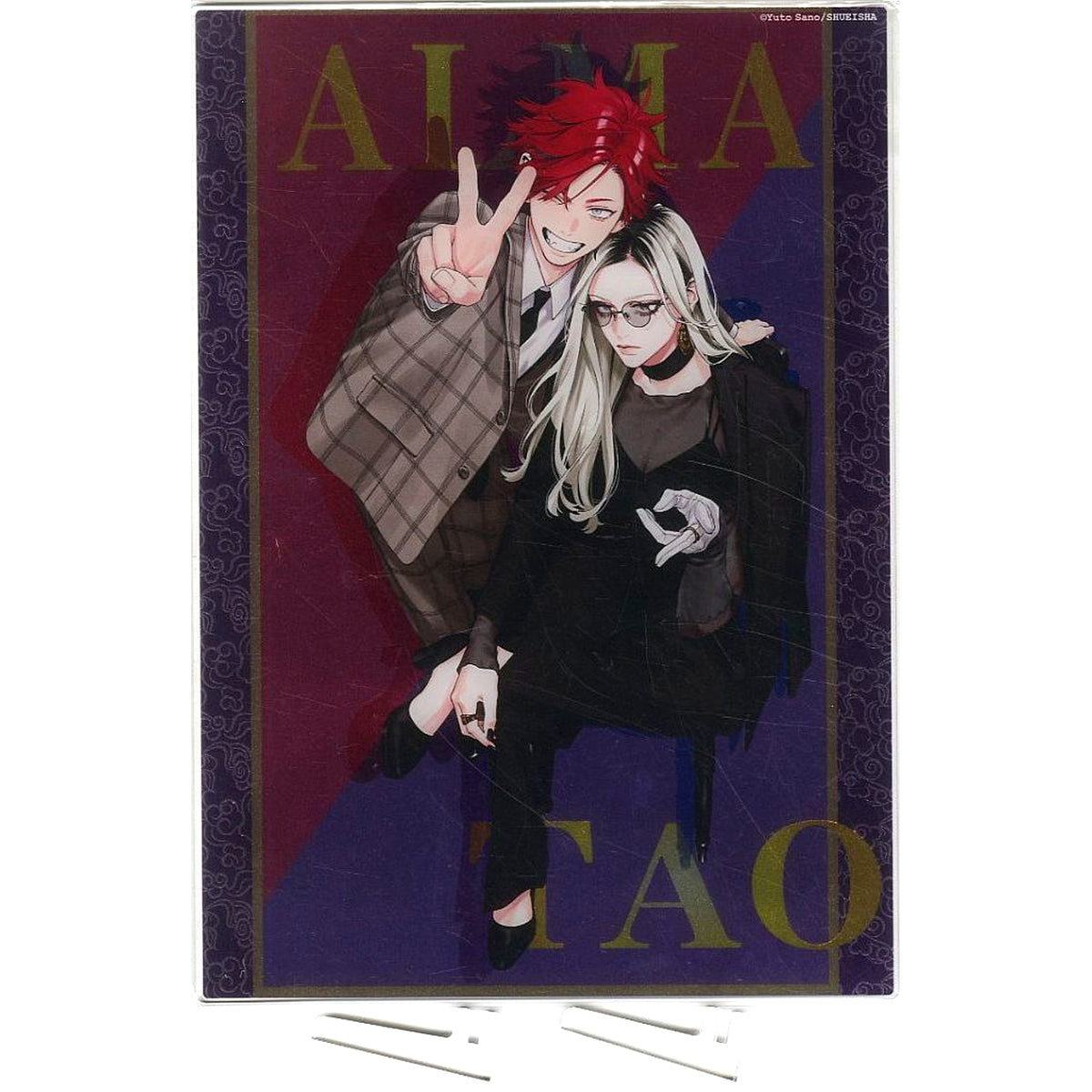 Alma & Tao Foil Acrylic Art ALMA & TAO Gokurakugai [USED]