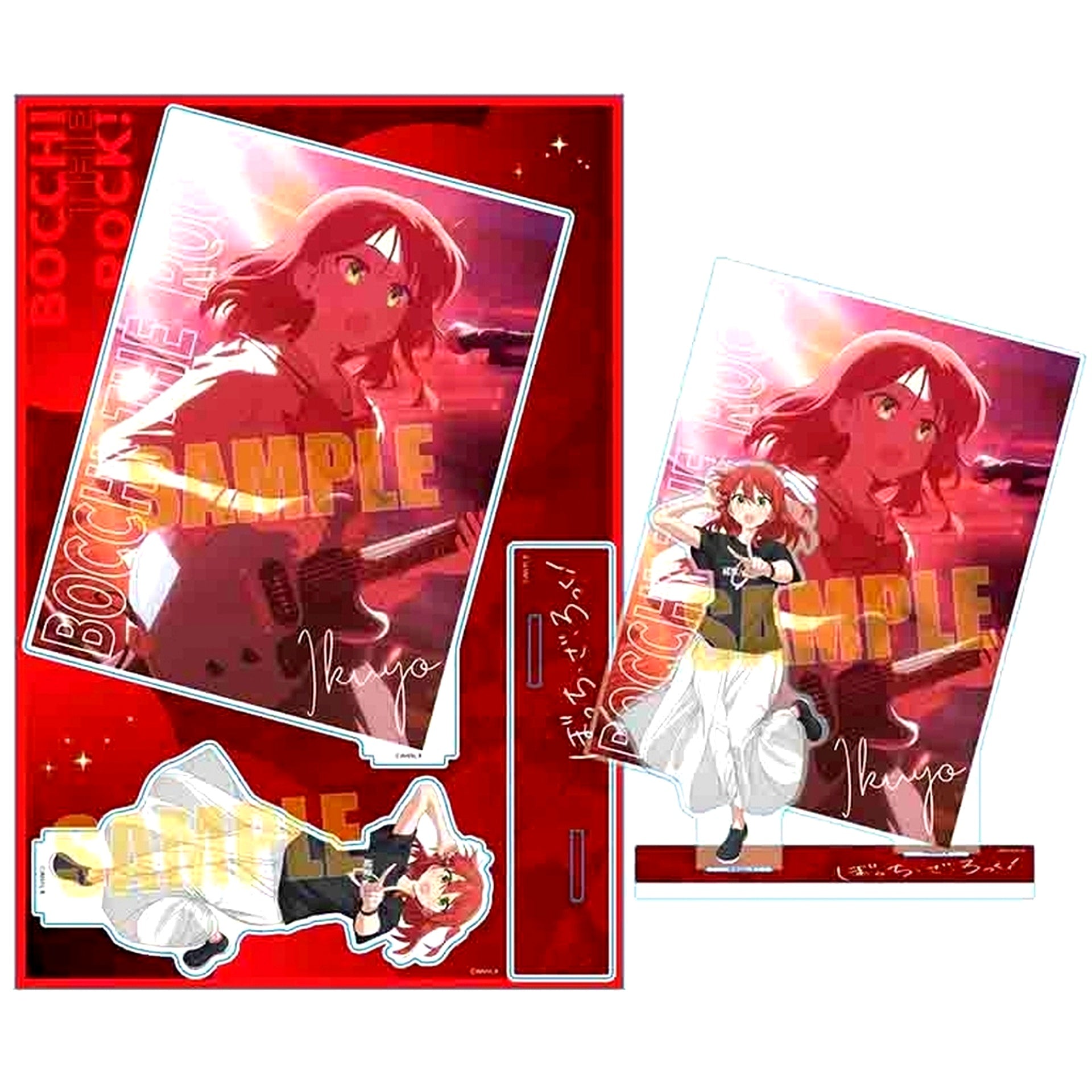 Ikuyo Kita MEGA Acrylic Stand Bocchi the Rock! [USED]