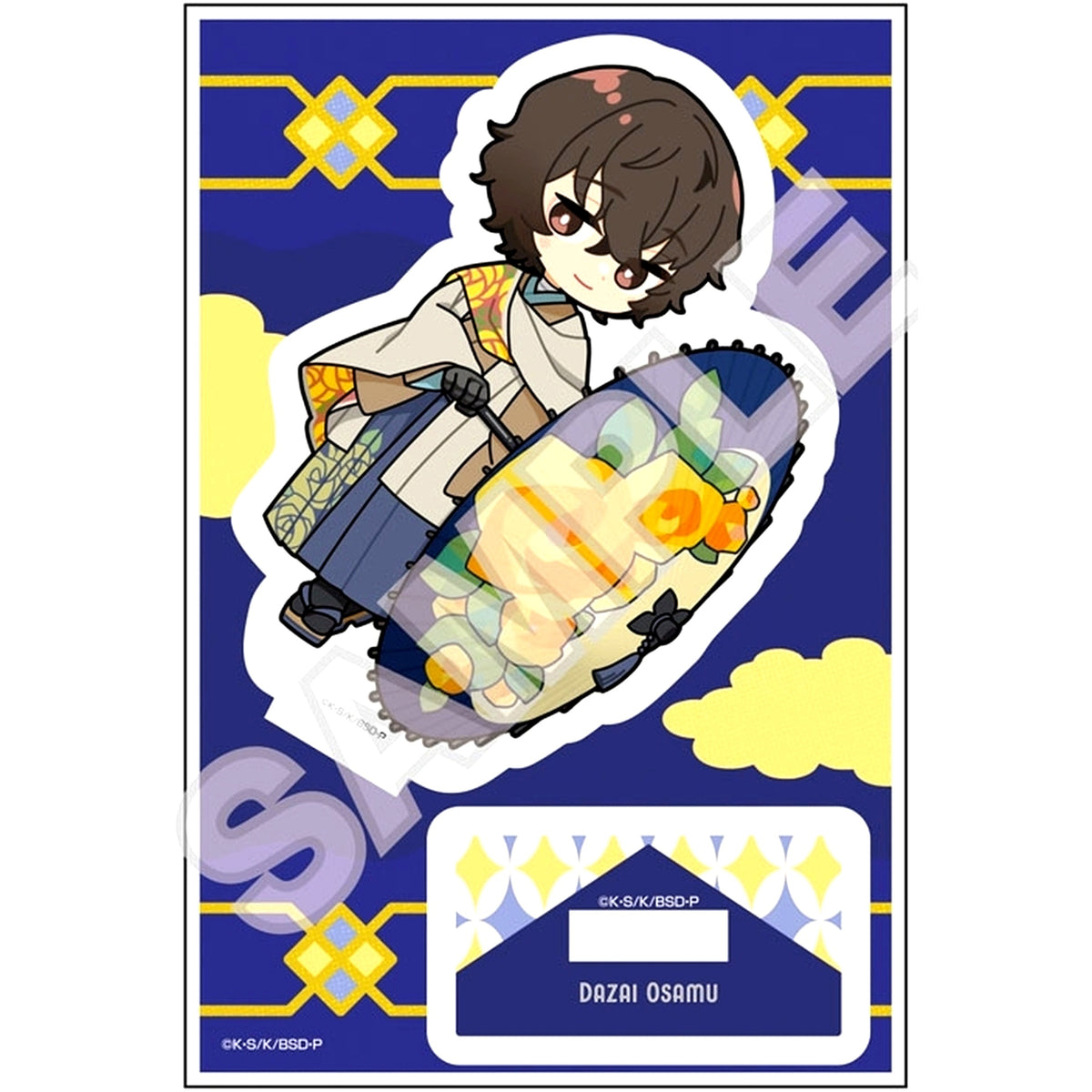 Osamu Dazai Flower Umbrella Acrylic Stand Jr. Bungo Stray Dogs [USED]