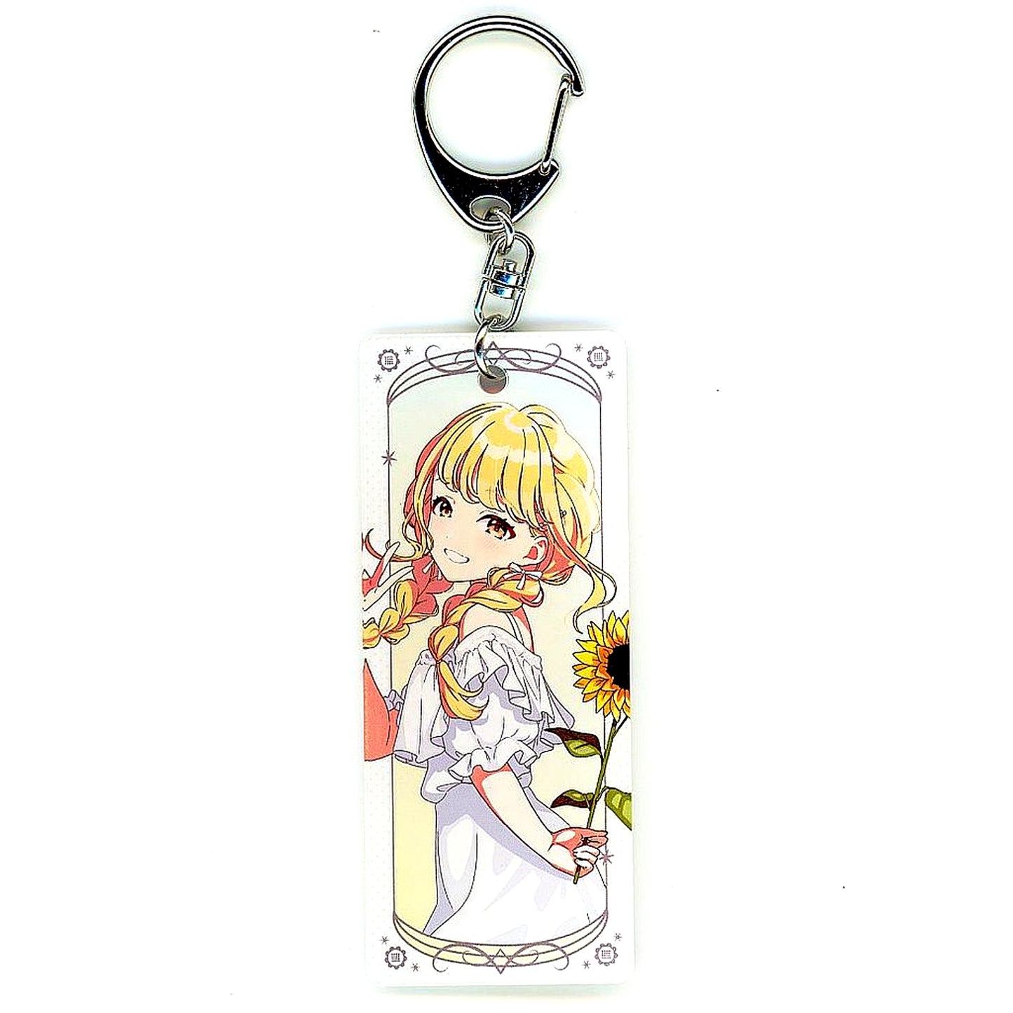 Kotone Fujita Gakuen Idolmaster Double-sided Keychain sunflower Ver. POP UP SHOP [USED]
