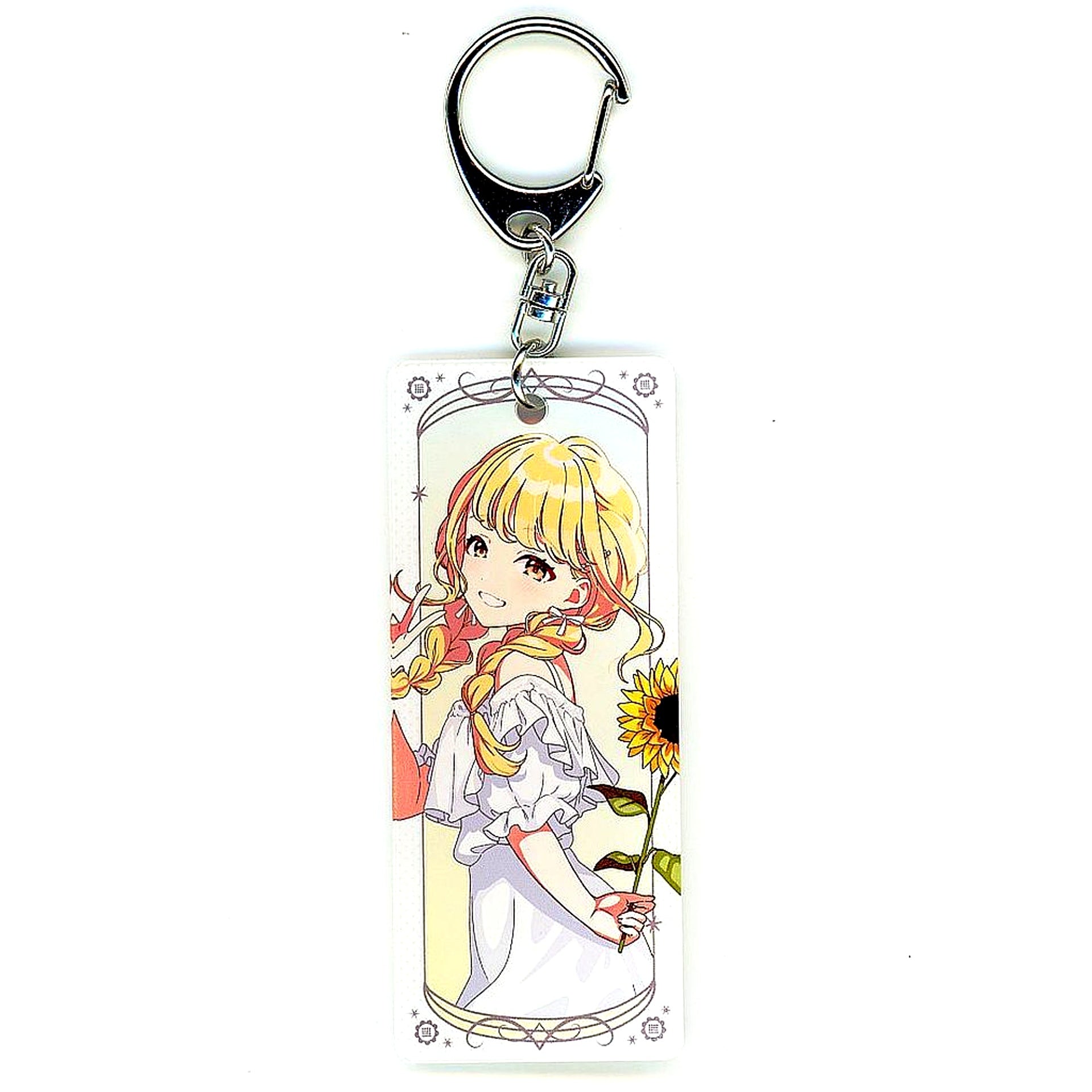 Kotone Fujita Gakuen Idolmaster Double-sided Keychain sunflower Ver. POP UP SHOP [USED]