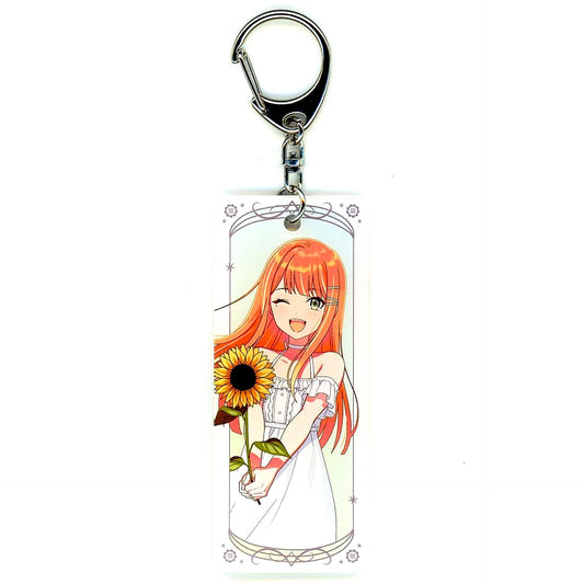 Sumika Shiun Double-sided Keychain Sunflower Ver. Gakuen Idolmaster POP UP SHOP [USED]
