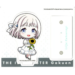 Lilja Katsuragi Gakuen Idolmaster Pop Up Shop Acrylic Stand Sunflower Mini Character Ver. [USED]