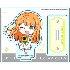 Sumika Shiun Gakuen Idolmaster Pop Up Shop Acrylic Stand Sunflower Mini Character Ver. [USED]