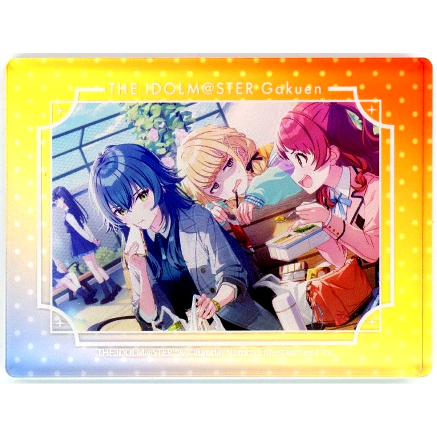 I'll make one for you too! Gakuen Idolmaster POP UP SHOP Acrylic Block [USED]