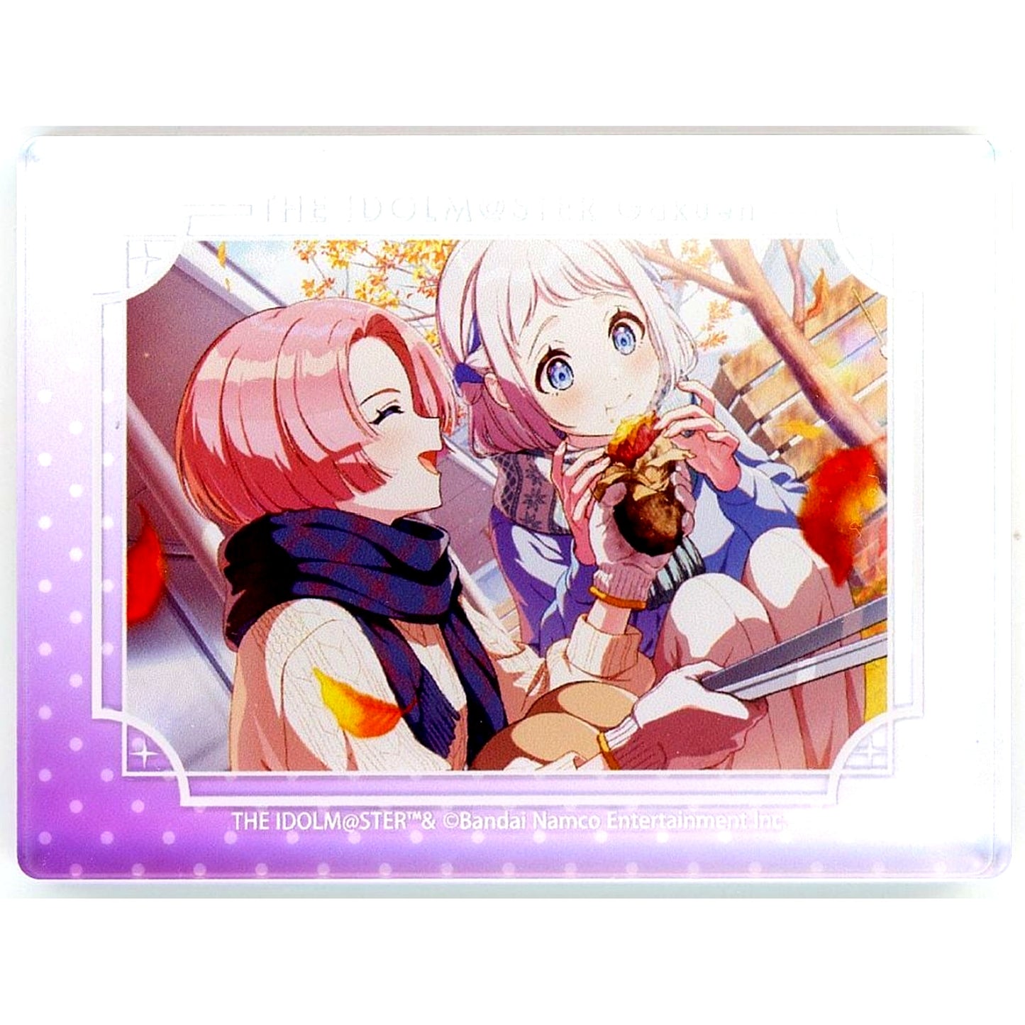 Is it baked yet? Gakuen Idolmaster POP UP SHOP Acrylic Block [USED]