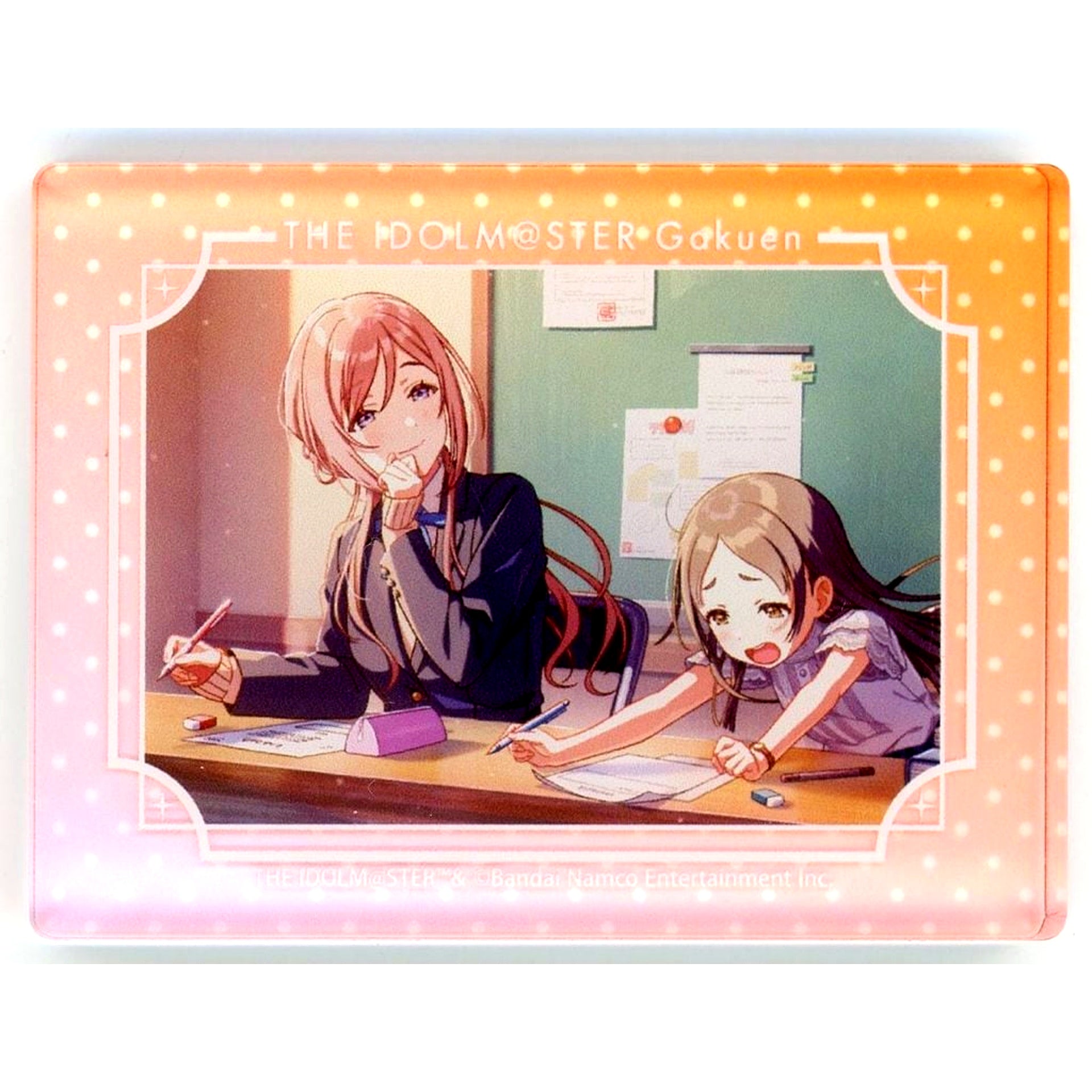 Good work China-chan. Gakuen Idolmaster POP UP SHOP Acrylic Block [USED]