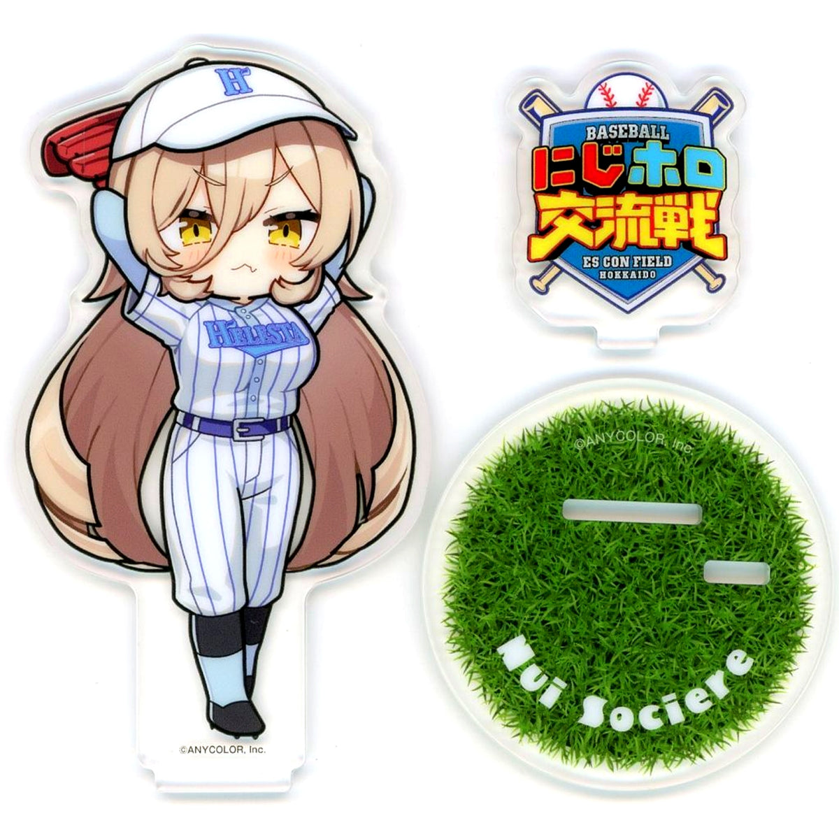 Nui Sociere Royal Helesta Girls Academy Acrylic Stand Virtual YouTuber Nijisanji x Hololive Niji Holo Exchange Match 2025 [USED]