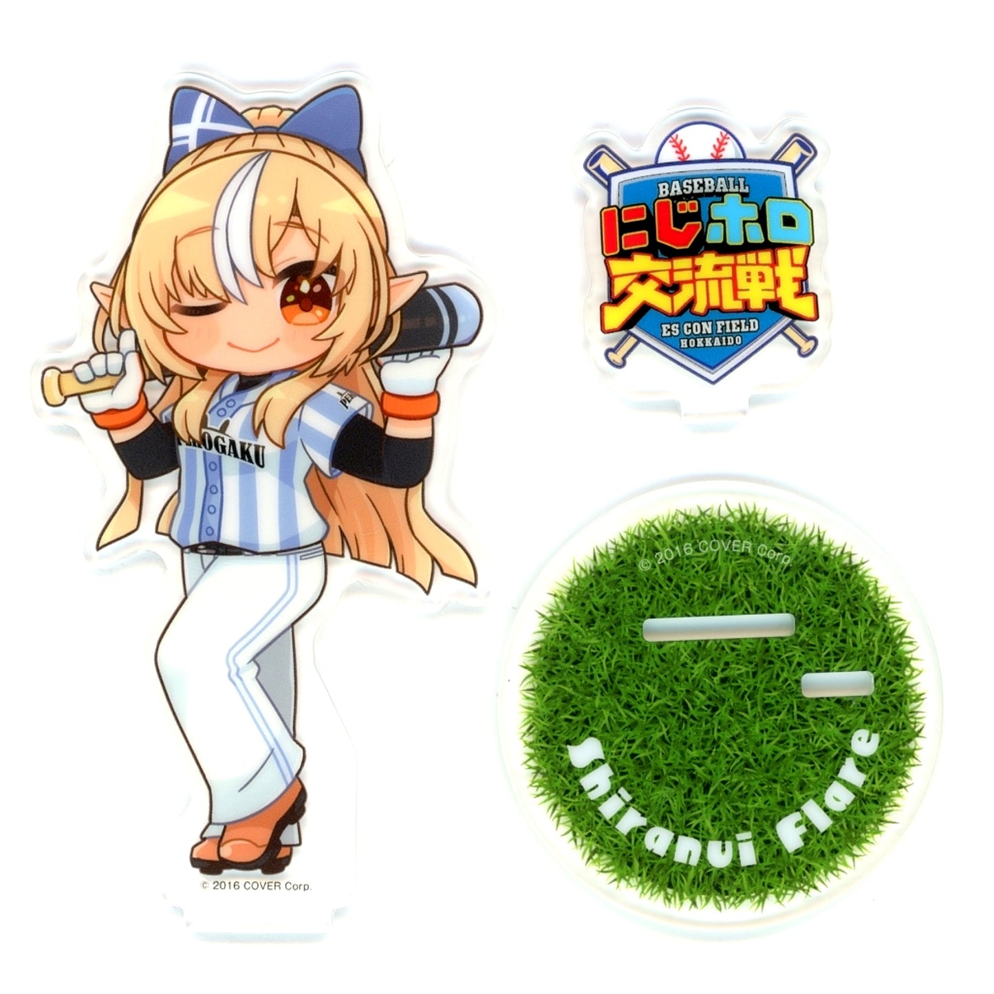 Shiranui Flare Toritsu Pekora Academy Acrylic Stand Virtual YouTuber Nijisanji x hololive Niji Holo Tournament 2025 [USED]