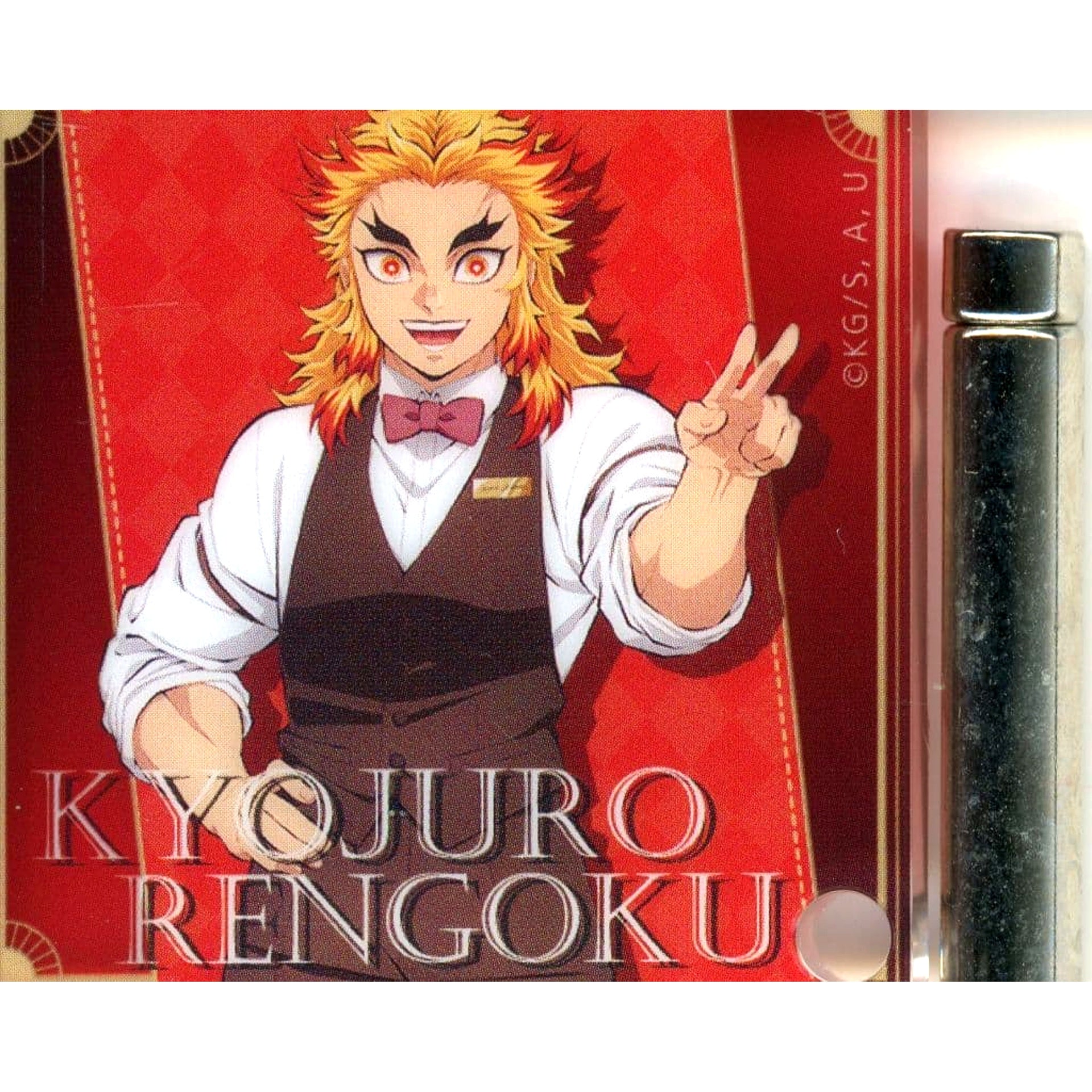 Kyojuro Rengoku Demon Slayer: Kimetsu no Yaiba Yurafuwa Series Chocolate Ver. Acrylic Stand [USED]