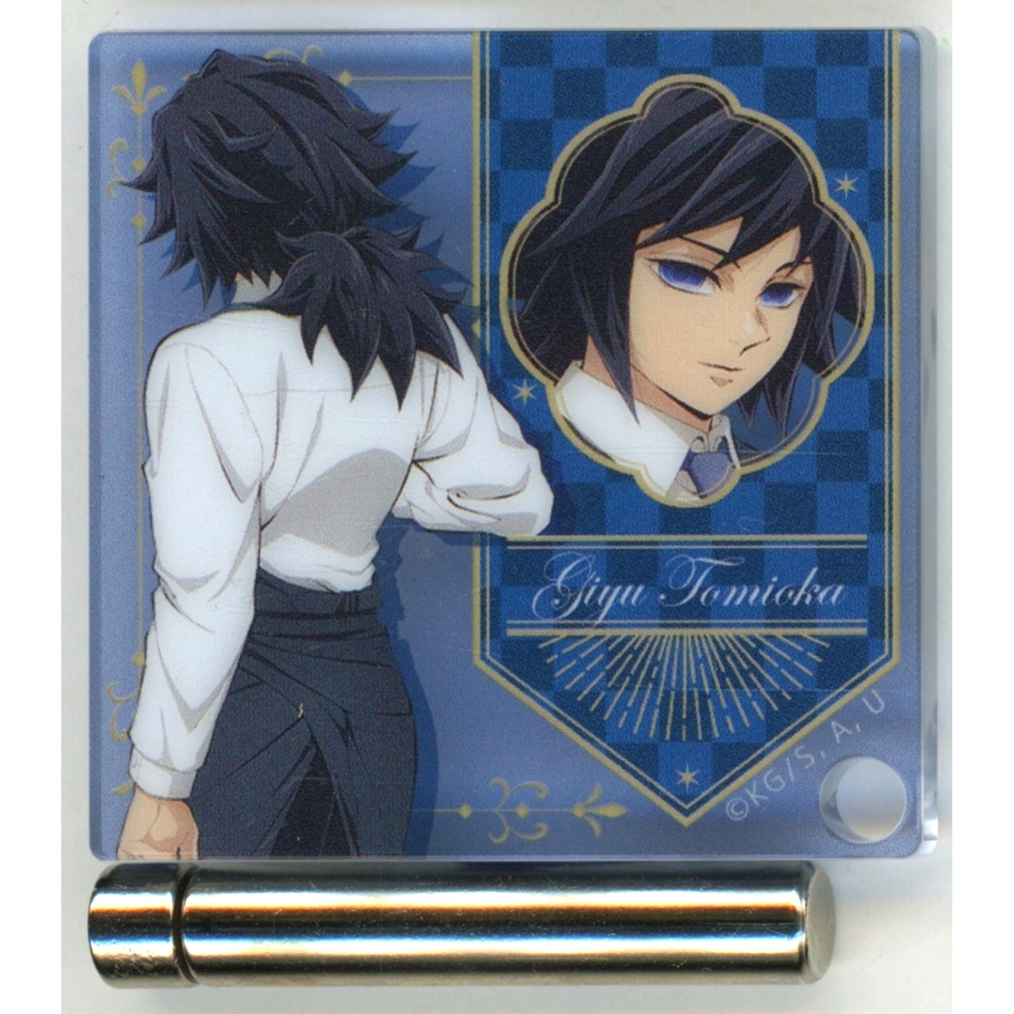Giyu Tomioka - Back View Mini Acrylic Panel Demon Slayer: Kimetsu no Yaiba x ufotable MOCKTAIL BAR GINZA COLLECTION LOTTO Giyu Tomioka [USED]
