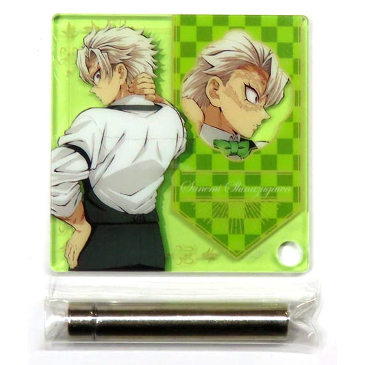 Sanemi Shinazugawa Demon Slayer: Kimetsu no Yaiba Back View Mini Acrylic Panel Demon Slayer x ufotable MOCKTAIL BAR GINZA COLLECTION LOTTO Sanemi Shinazugawa [USED]