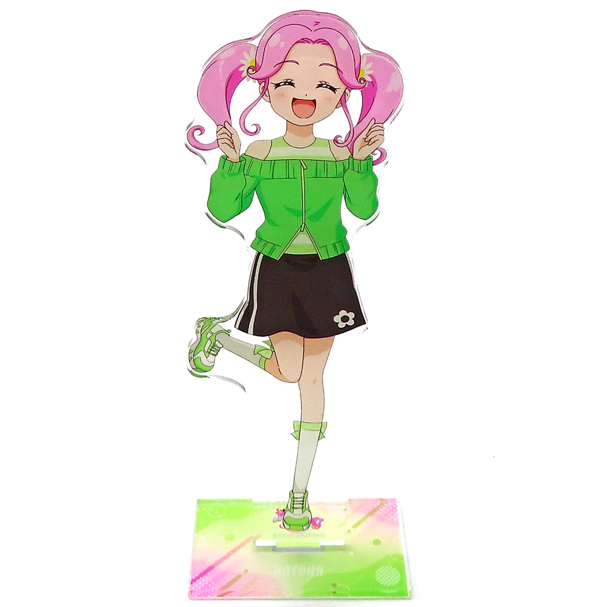 Kotoha Hanami Illustration Sporty Look Ver. Big Acrylic Stand Witchy Pretty Cure!! Mirai Days ROUND1 Collaboration Campaign [USED]