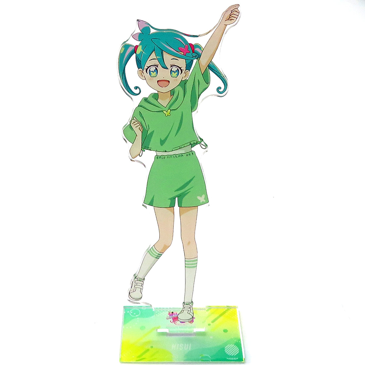 Hisui Illustration Sporty Look Ver. Big Acrylic Stand Witchy Pretty Cure!! Mirai Days ROUND1 Collaboration Campaign [USED]