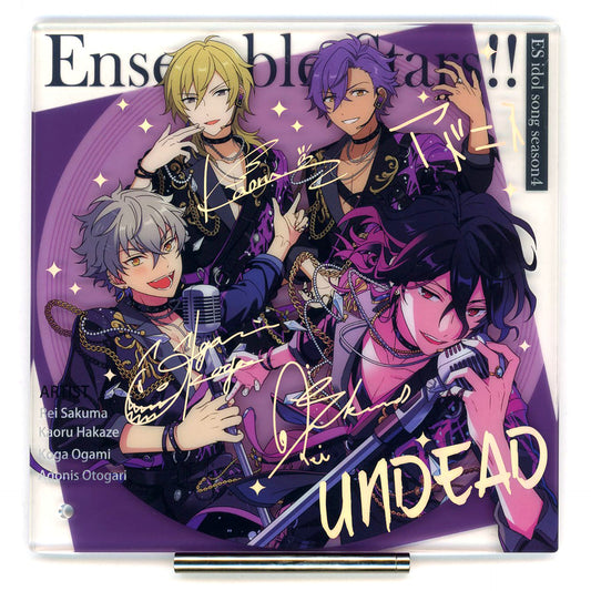 UNDEAD Ensemble Stars!! ES Idol Song Season 4 Acrylic Panel China Limited Eligible Product Purchase Bonus [USED]