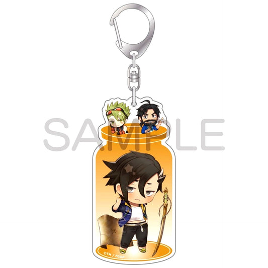 Fate/Grand Order Rider Mandricardo Summer Sportswear CharaToria Acrylic Keychain Vol.20 [USED]